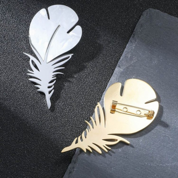 Брошь Медицинская сталь J11070CJJ