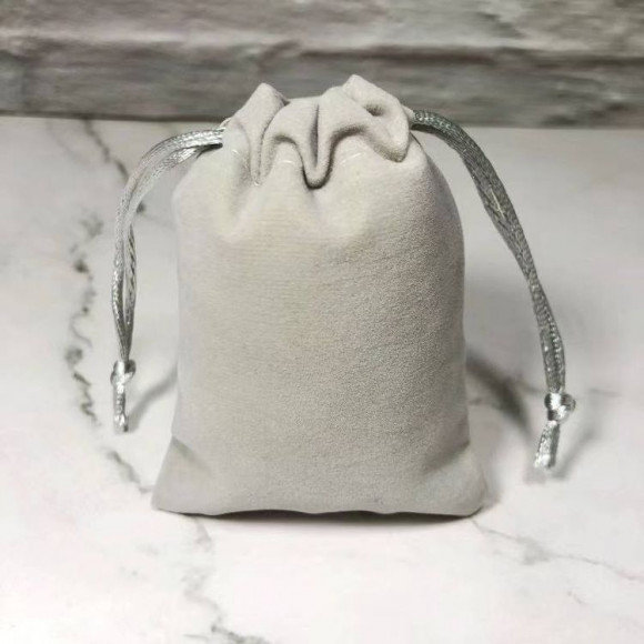 Мешочек серый 7*9см (минимум 50шт) J11412CJJ Мешочек серый 7*9см (минимум 50шт) J11412CJJ