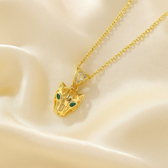 Колье медицинская сталь с напылением золотом J10827CJJ Колье медицинская сталь с напылением золотом J10827CJJ