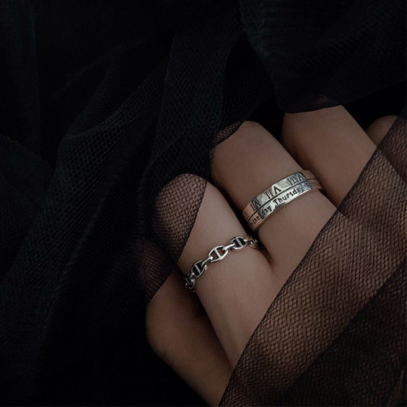 Кольцо медь напыление платиной 1J12187CJJ