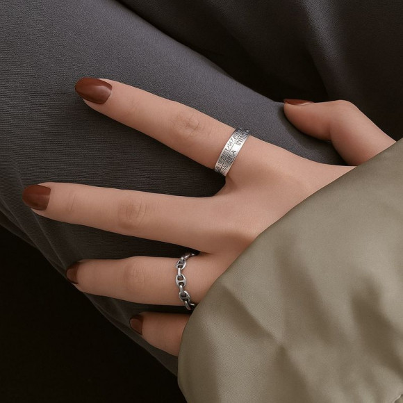 Кольцо медь напыление платиной 1J12187CJJ