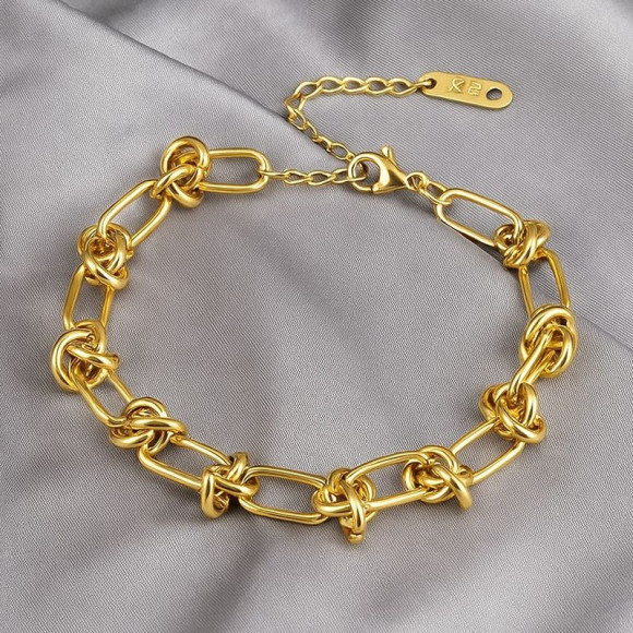 Браслет-цепочка с узловыми элементами 1J12018CJJ Браслет-цепочка с узловыми элементами 1J12018CJJ