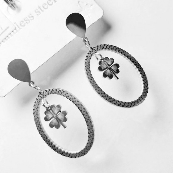 Серьги медицинская сталь J10626CJJ Серьги медицинская сталь J10626CJJ