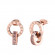 Висячие серьги с римскими цифрами Розовое золото 1J12500CJJ