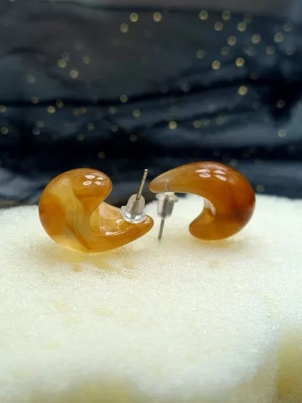 Набор серег акрил капельки (3 пары) J10141CJJ