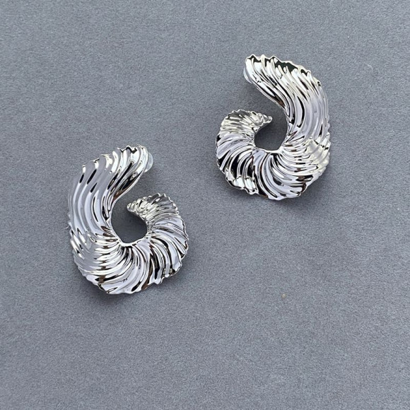 Серьги висячие медный сплав 1J12123CJJ Серьги висячие медный сплав 1J12123CJJ