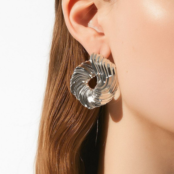 Серьги висячие медный сплав 1J12123CJJ Серьги висячие медный сплав 1J12123CJJ