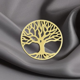 Брошь Медицинская сталь с напылением золотом J11072CJJ Брошь Медицинская сталь с напылением золотом J11072CJJ