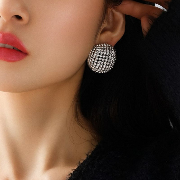 Серьги гвоздики медный сплав 1J12121CJJ Серьги гвоздики медный сплав 1J12121CJJ