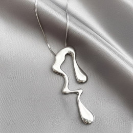 Колье ювелирный сплав капля 1J11755CJJ