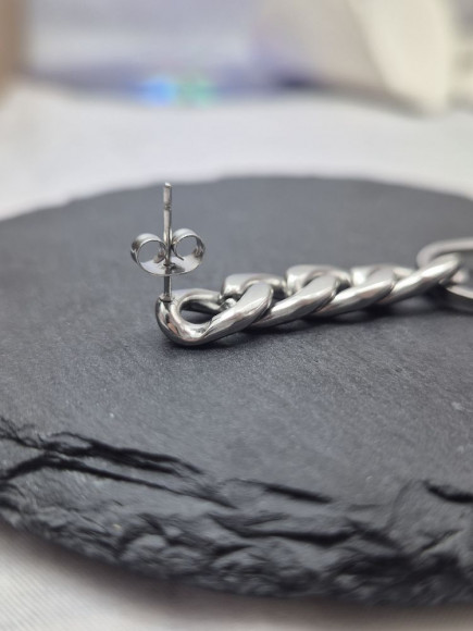 Серьги медицинская сталь J10857CJJ