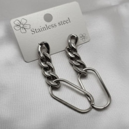 Серьги медицинская сталь J10857CJJ Серьги медицинская сталь J10857CJJ