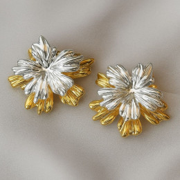Серьги-гвоздики лучистый цветок 1J12113CJJ Серьги-гвоздики лучистый цветок 1J12113CJJ
