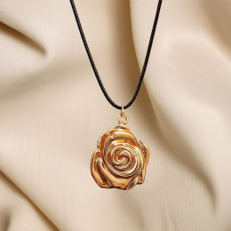 Колье ювелирный сплав роза 1J11759CJJ