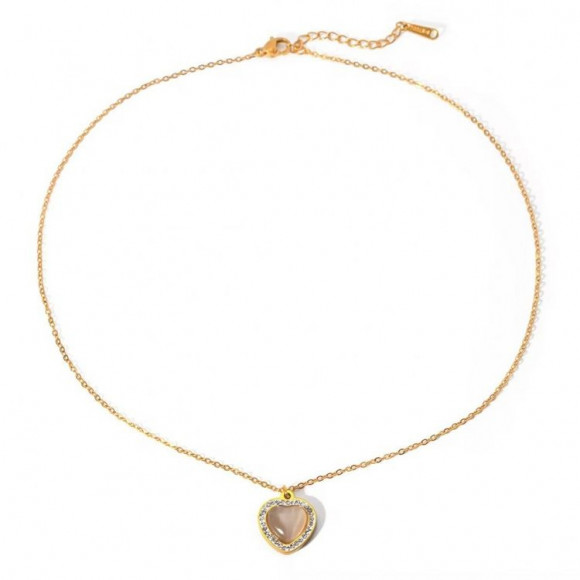 Колье медицинская сталь с напылением золотом J10899CJJ Колье медицинская сталь с напылением золотом J10899CJJ