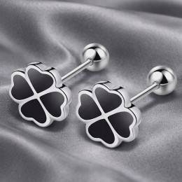 Серьги-гвоздики медь напыление платиной 1J12428CJJ