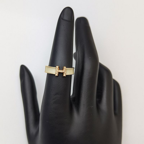 Кольцо медь напыление золотом 1J12255CJJ