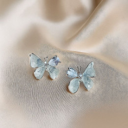 Серьги ювелирный сплав с серебряным гвоздиком J10601CJJ