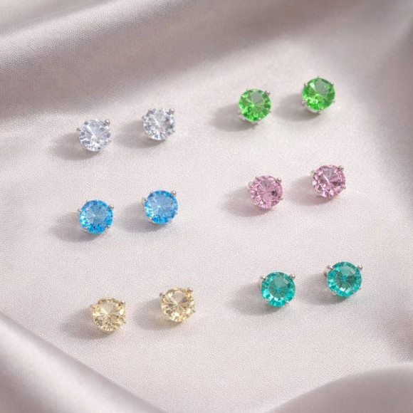 Набор серег циркон ювелирный сплав 1J12316CJJ