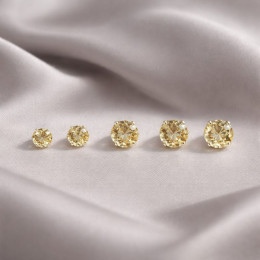 Набор серег циркон ювелирный сплав 1J12317CJJ Набор серег циркон ювелирный сплав 1J12317CJJ