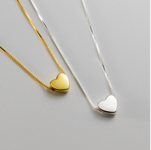 Колье медицинская сталь сердце J11623CJJ