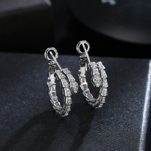 Серьги-кольца змеи 1J11966CJJ