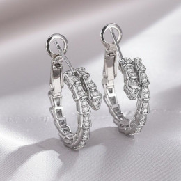 Серьги-кольца змеи 1J11966CJJ Серьги-кольца змеи 1J11966CJJ