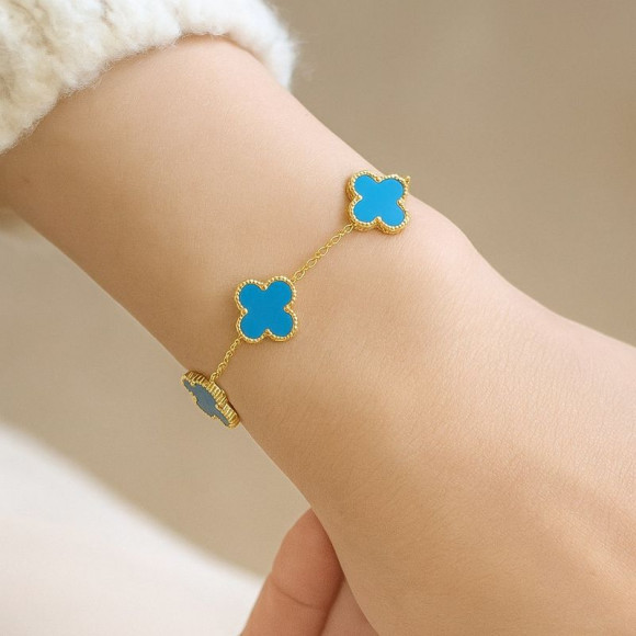 Браслет из титановой стали напыление золотом 1J12037CJJ Браслет из титановой стали напыление золотом 1J12037CJJ