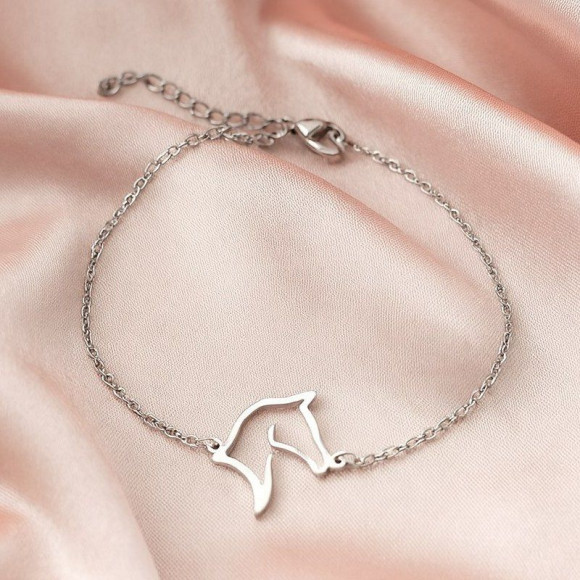 Браслет лошадь медицинская сталь 1J12454CJJ