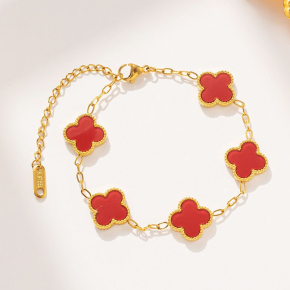 Браслет из титановой стали напыление золотом 1J12038CJJ Браслет из титановой стали напыление золотом 1J12038CJJ