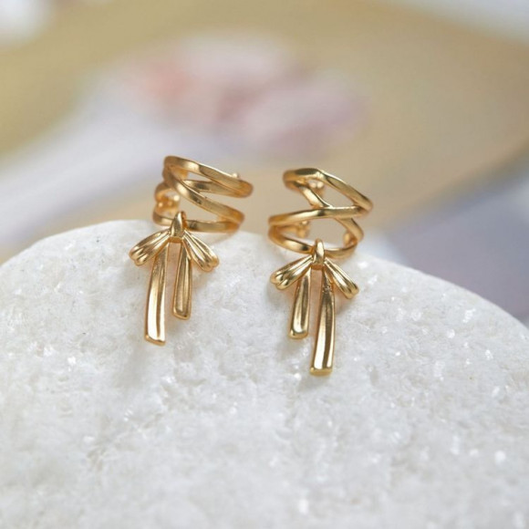 Кафф-спираль с подвесками 1J10987(CJJ) Кафф-спираль с подвесками 1J10987(CJJ)