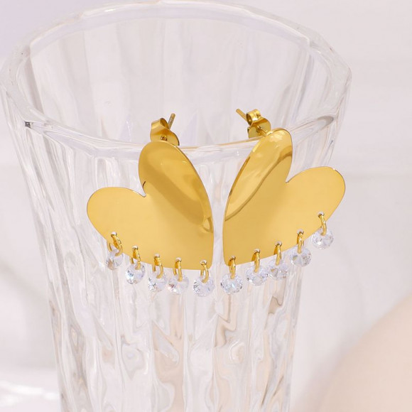 Серьги сталь 1J12282CJJ