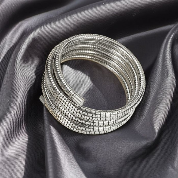 Браслет жесткий сталь змея 1J11768CJJ Браслет жесткий сталь змея 1J11768CJJ