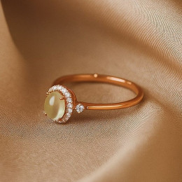 Кольцо медь напыление золотом 1J12263CJJ