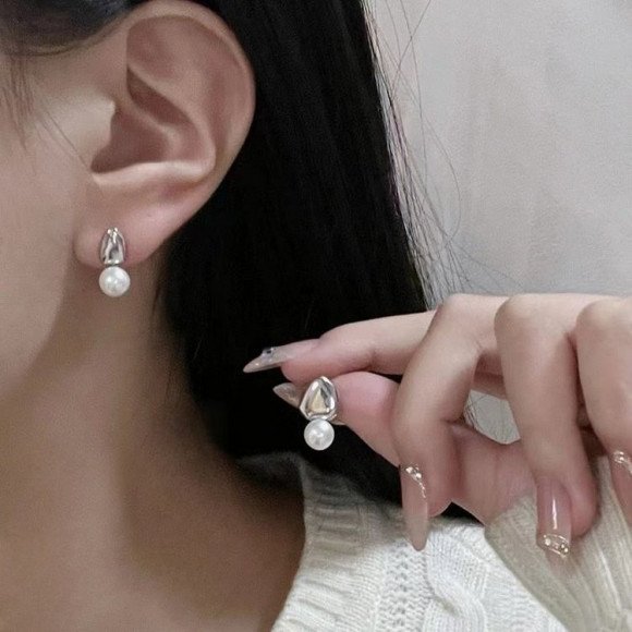 Серьги медь с напылением золотом J10687CJJ