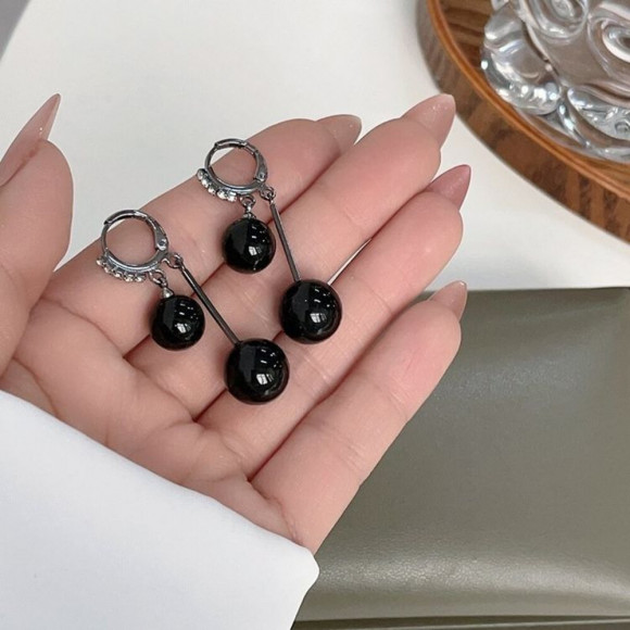 Серьги ювелирный сплав с серебряным гвоздиком J10387CJJ