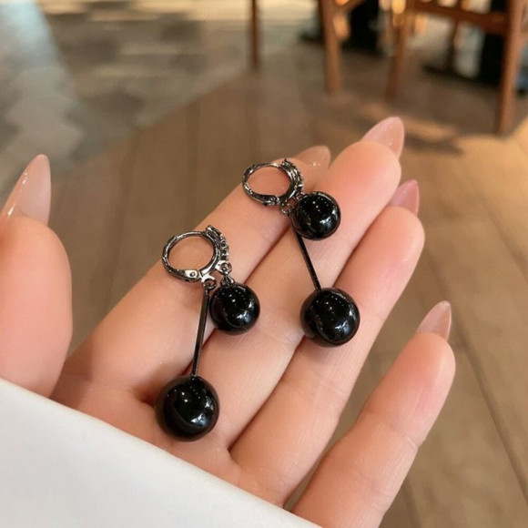 Серьги ювелирный сплав с серебряным гвоздиком J10387CJJ