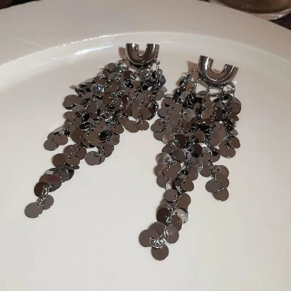 Серьги ювелирный сплав с серебряным гвоздиком J10388CJJ