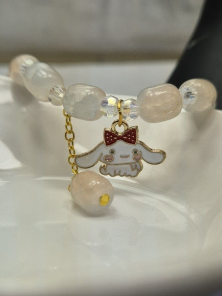 Браслет теплые оттенки с фигуркой котенка J11044CJJ Браслет теплые оттенки с фигуркой котенка J11044CJJ