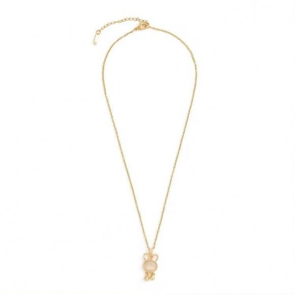 Колье медицинская сталь с напылением золотом J10940CJJ