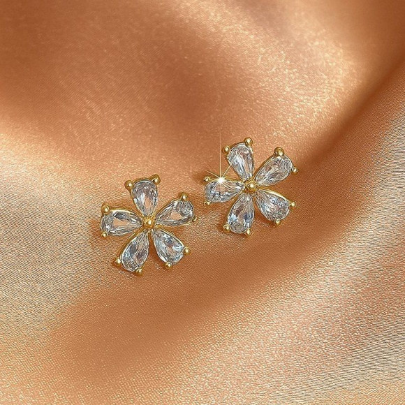 Серьги-гвоздики медь 1J12327CJJ