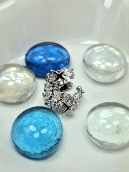 Кафф медь с напылением платиной J10995CJJ