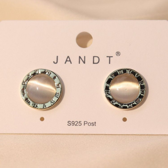 Серьги медь с напылением золотом J10696CJJ