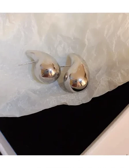 Серьги ccb пластик капельки J10059(CJJ)