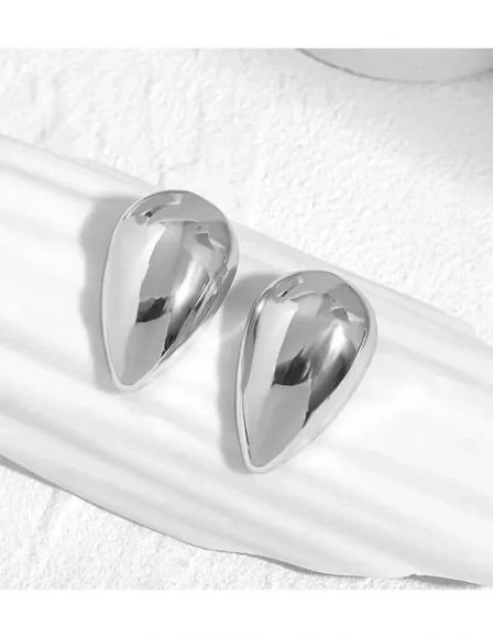 Серьги ccb пластик капельки J10059(CJJ)