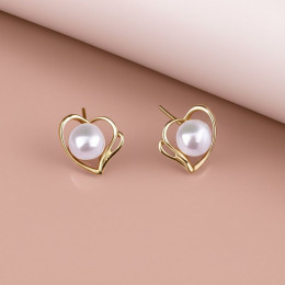 Серьги медь с напылением золотом J10710CJJ Серьги медь с напылением золотом J10710CJJ