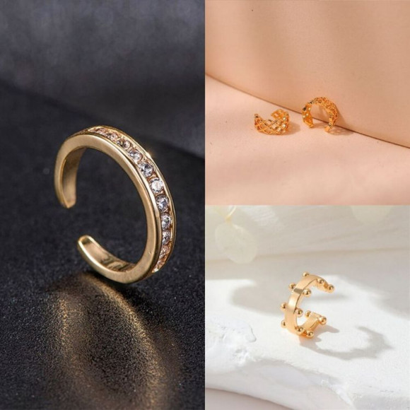 Кафф (комплект) медь с напылением золотом J11000CJJ Кафф (комплект) медь с напылением золотом J11000CJJ