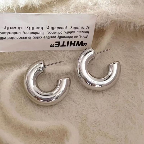 Серьги ccb пластик кольцо J10061CJJ