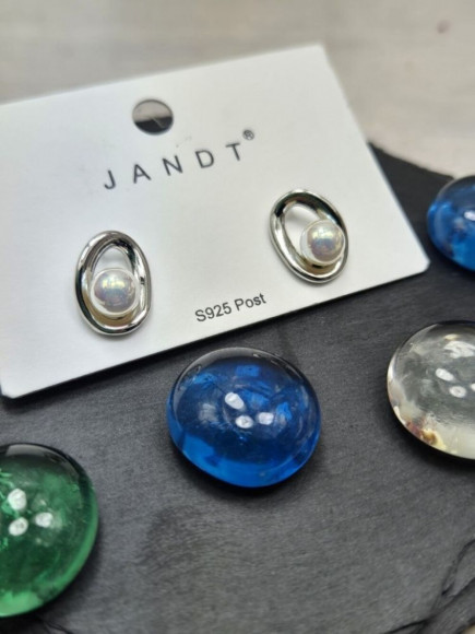 Серьги медь с напылением золотом J10713CJJ