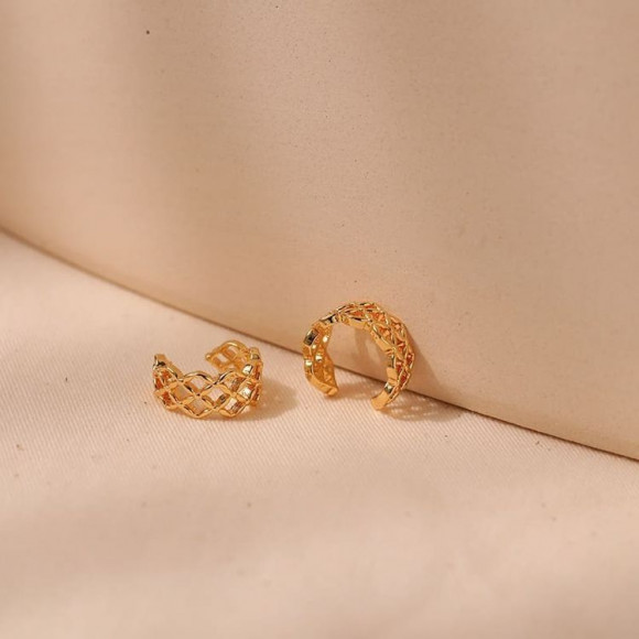 Кафф (комплект) медь с напылением золотом J11003CJJ Кафф (комплект) медь с напылением золотом J11003CJJ